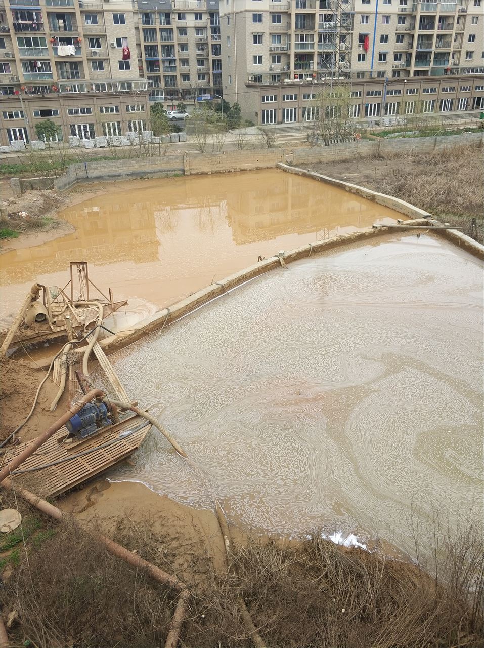静安沉淀池淤泥清理-厂区废水池淤泥清淤